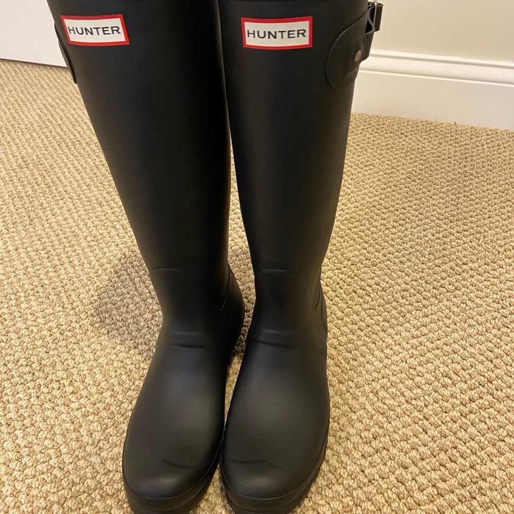 Black Hunter Boots